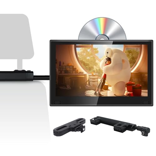 EONONヘッドレストモニター　モニター2台 Amazon.co.jp: EONON ヘッドレストモニター バッテリー内蔵 2台